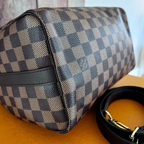 Louis Vuitton Speedy Bandoulière 25 Bag - Damier Ebene - Picture 5 of 15